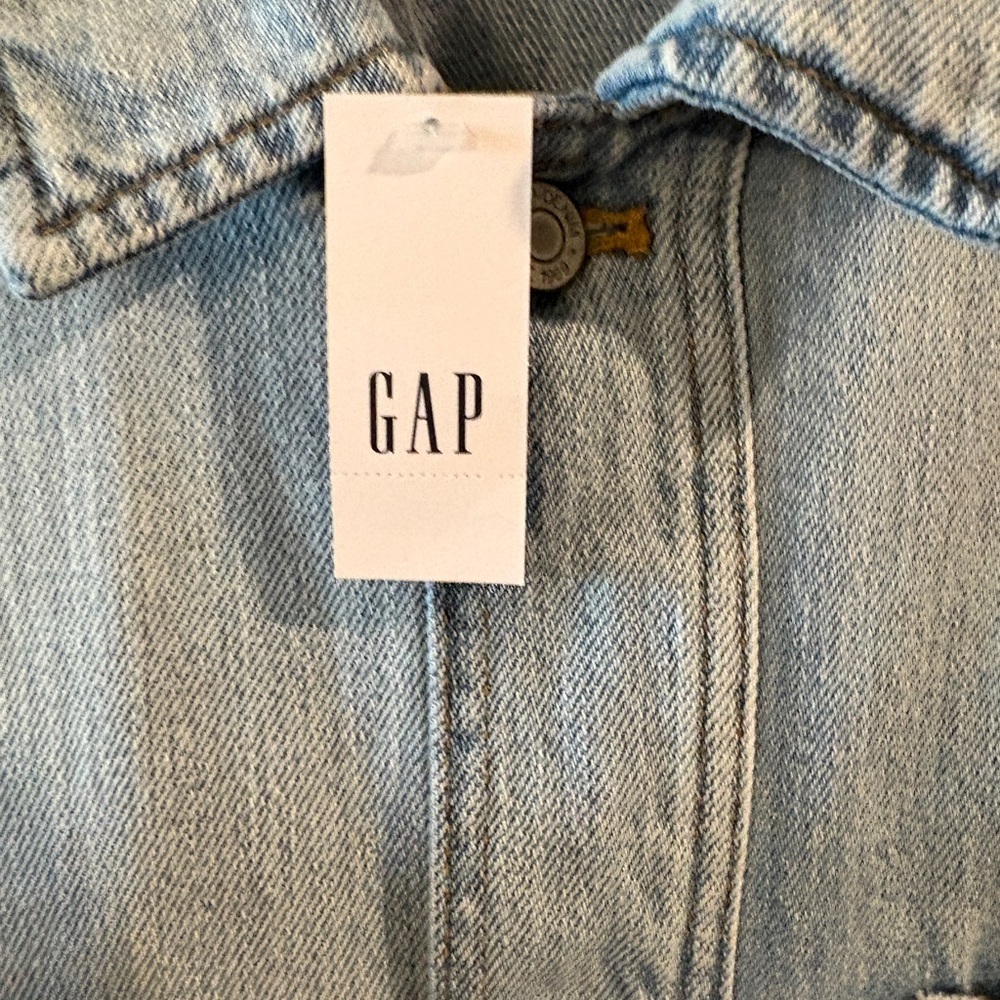 GAP Light Blue Denim Jacket - Picture 6 of 12